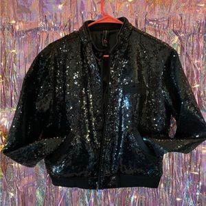 Black Sequence Member’s Only Jacket